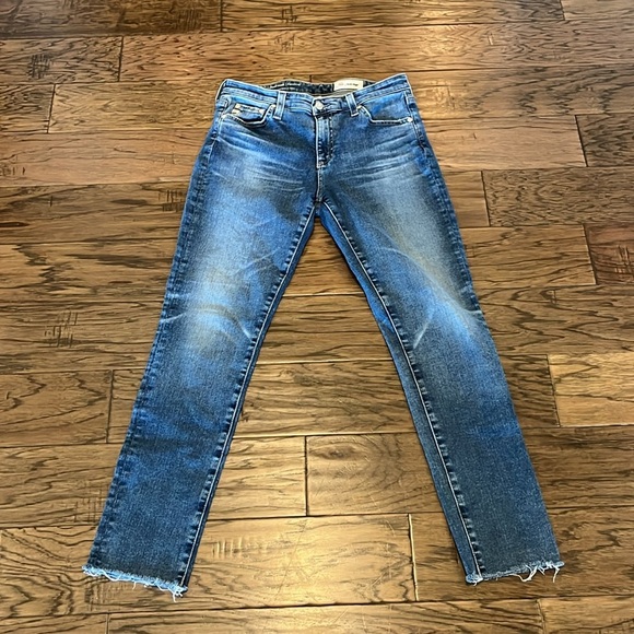 Ag Adriano Goldschmied Prima Ankle Cigarette Leg Size 28R - Picture 1 of 16